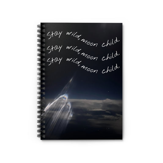 Moon Child Spiral Notebook