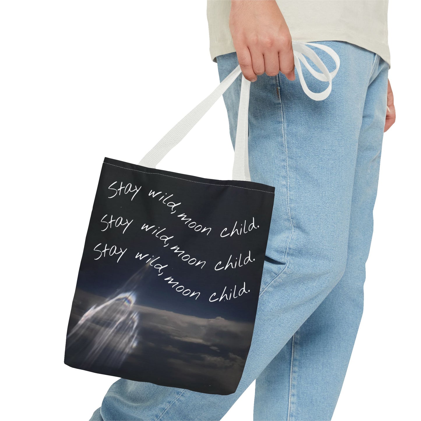 Wild Moon Child Tote Bag
