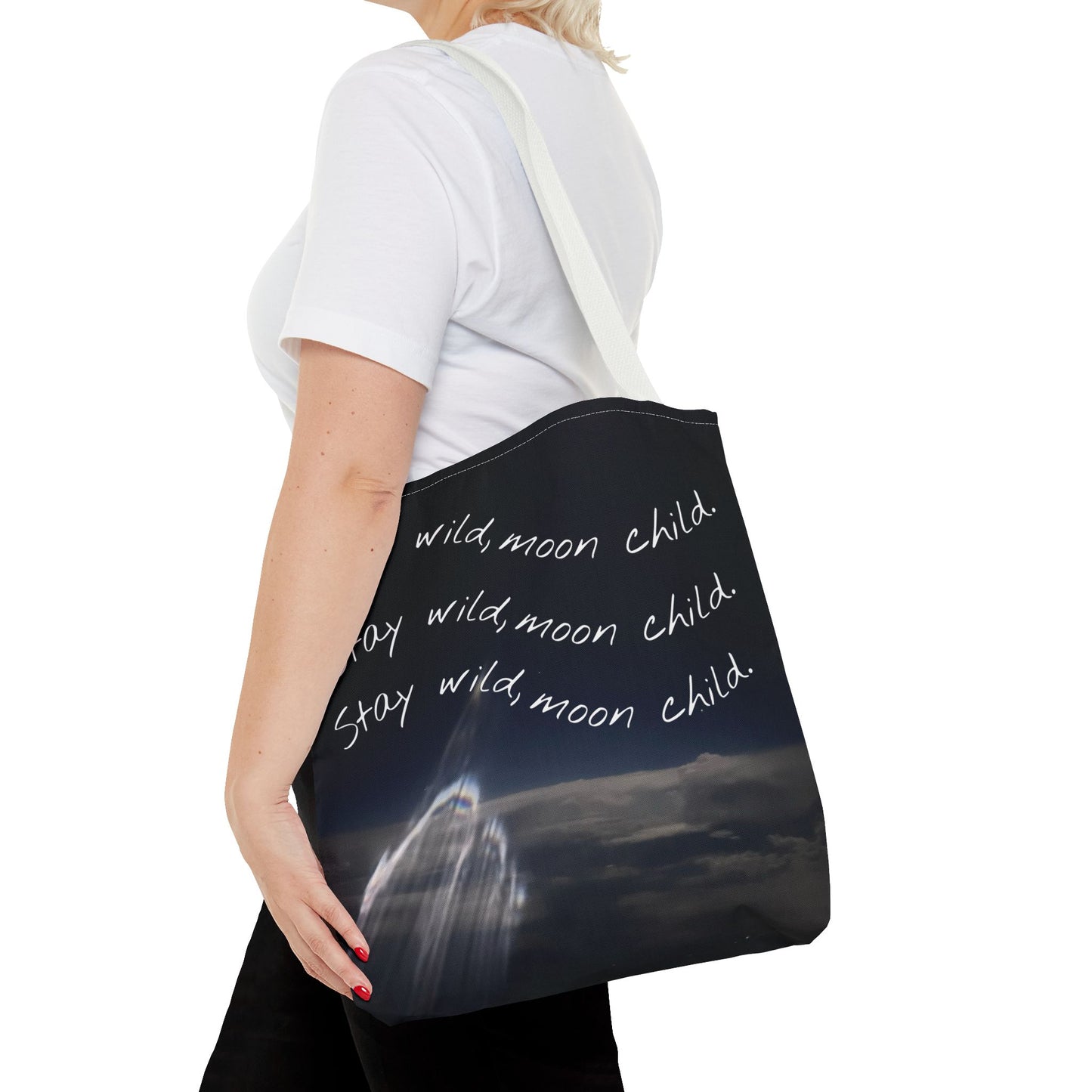 Wild Moon Child Tote Bag