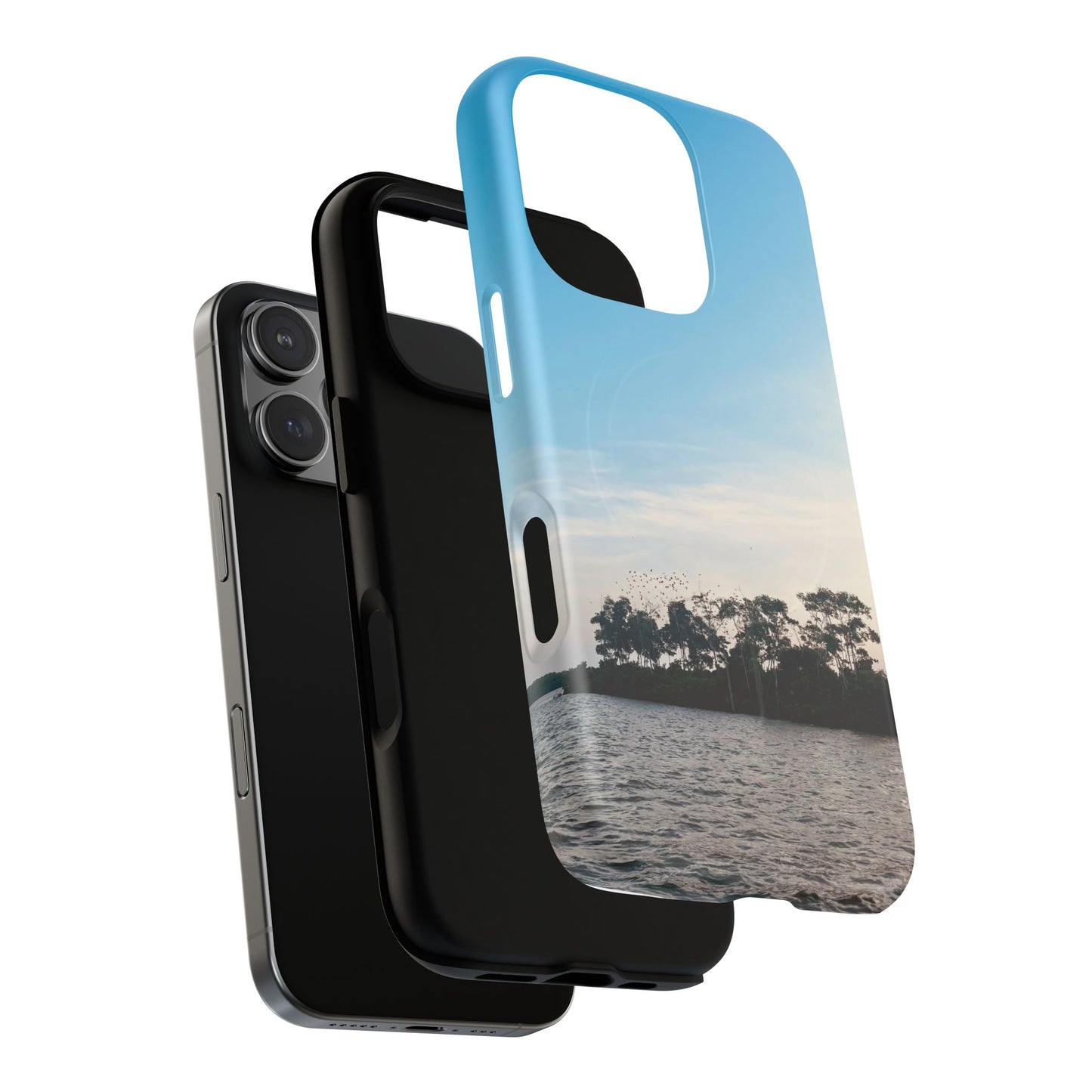Riverside Scene Phone Case