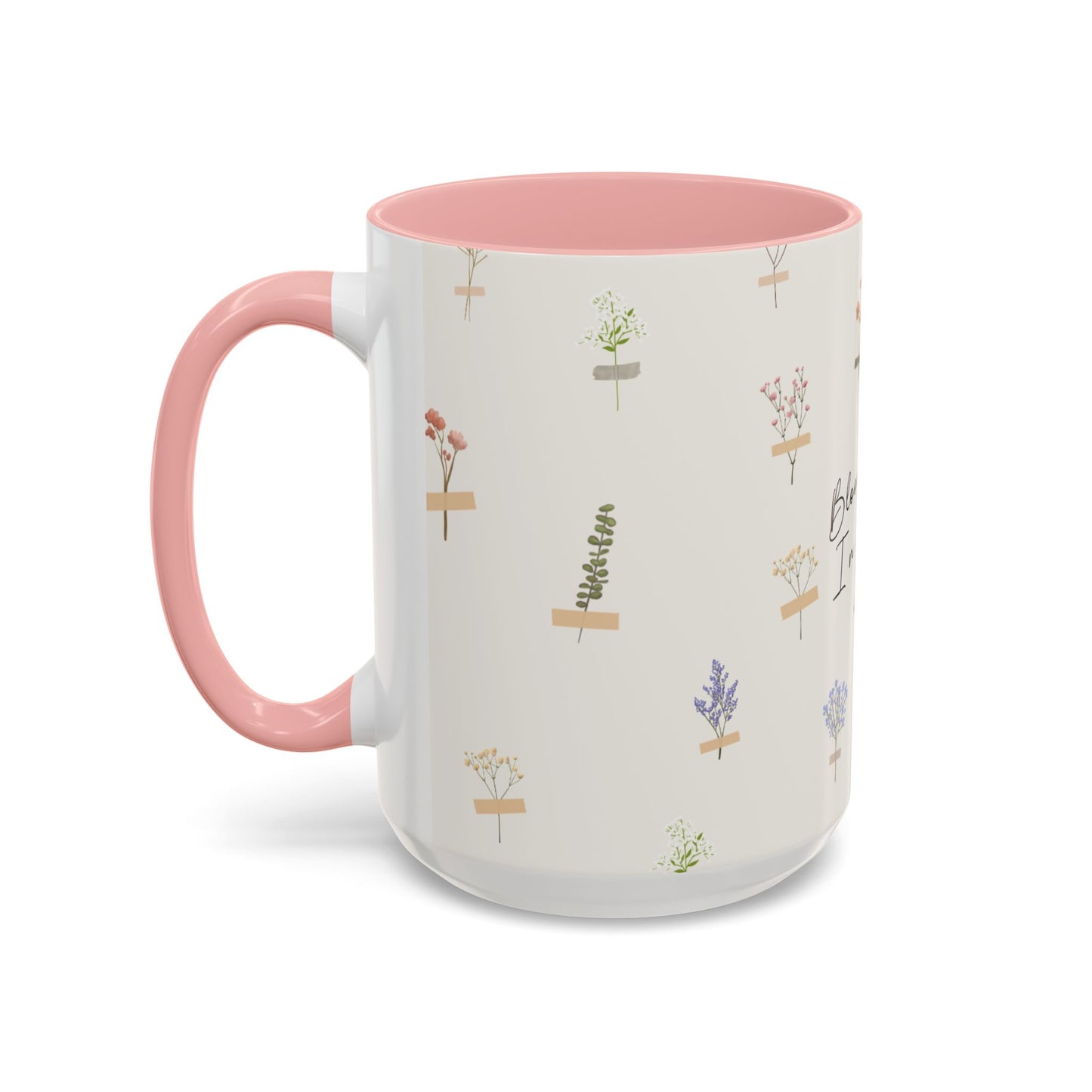 Charming Floral Coffee Mug - Bloom gently. In your own season.
