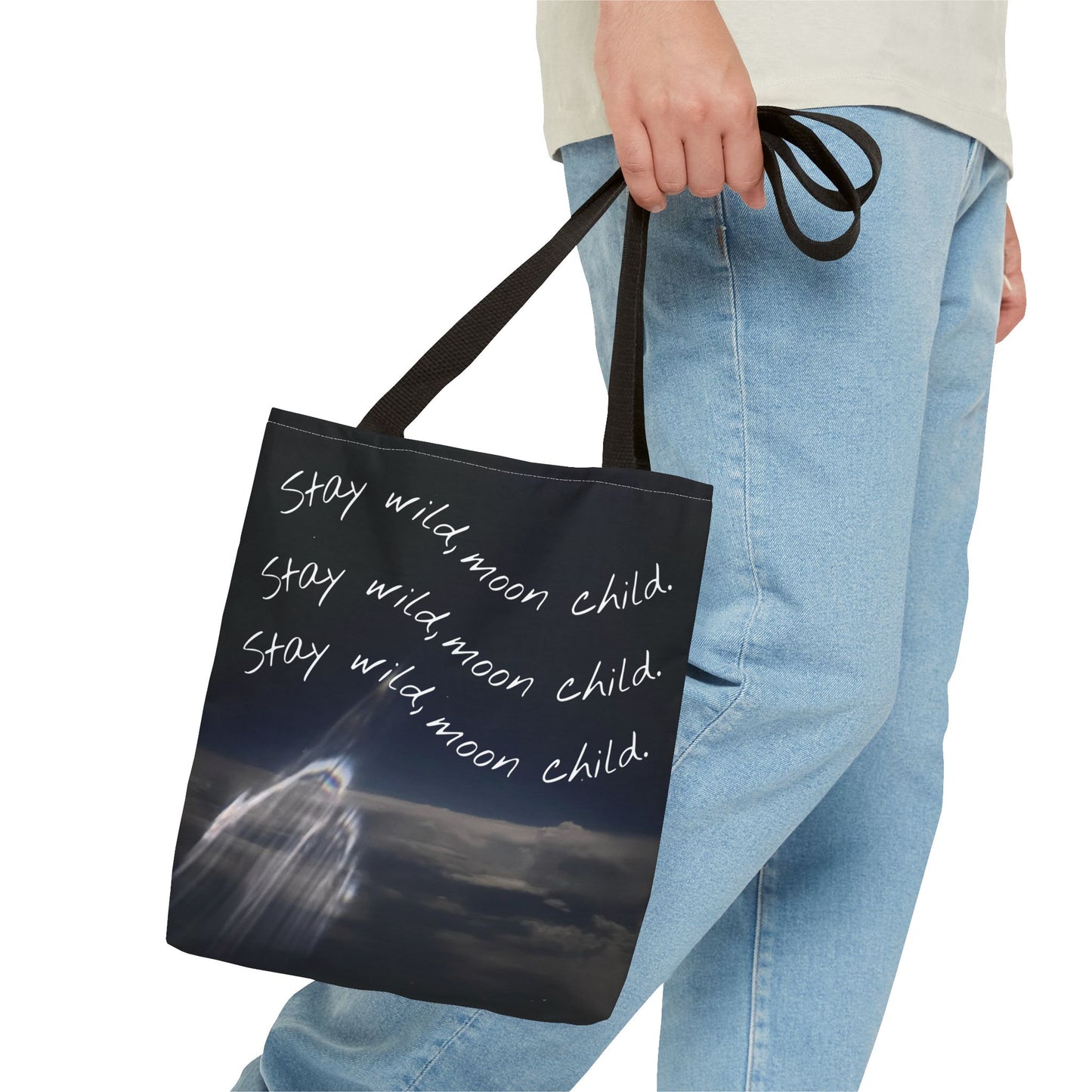 Wild Moon Child Tote Bag