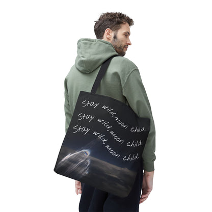 Wild Moon Child Tote Bag