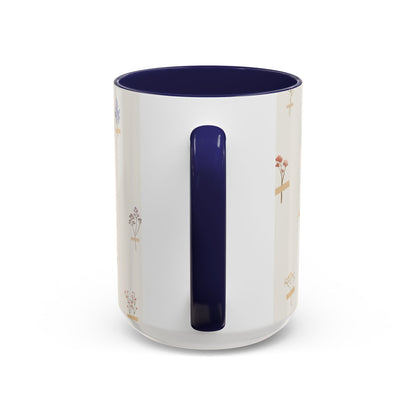 Charming Floral Coffee Mug - Bloom gently. In your own season.