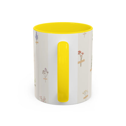 Charming Floral Coffee Mug - Bloom gently. In your own season.