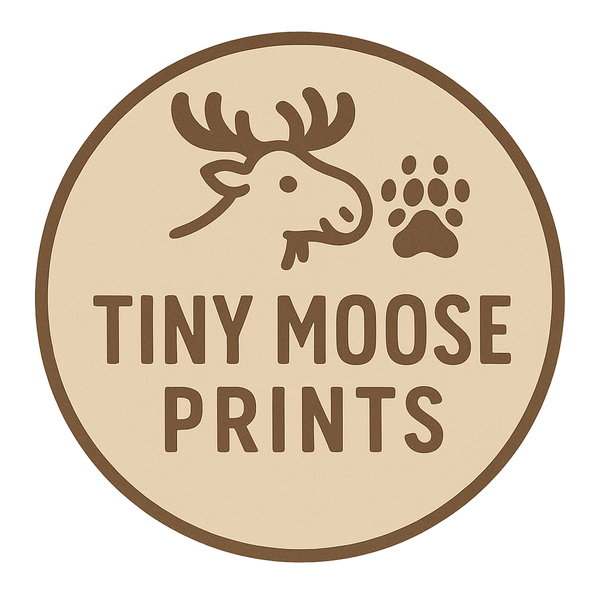 Tiny Moose Prints
